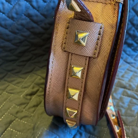 Rebecca Minkoff Rose Gold Saddle Bag - Picture 3 of 5